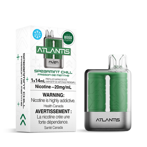 Atlantis by NVZN 8000 - Spearmint Chill