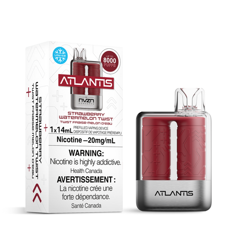 Atlantis by NVZN 8000 - Strawberry Watermelon Twist