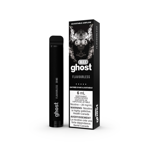 GHOST MAX DISPOSABLE - FLAVOURLESS