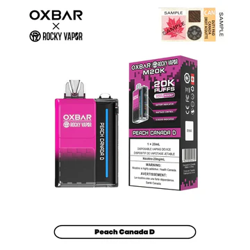 OXBAR M20K - Peach Canada D
