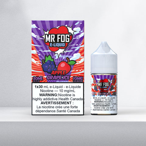 Mr. Fog Salt E-Liquid - Apple Grape Ice