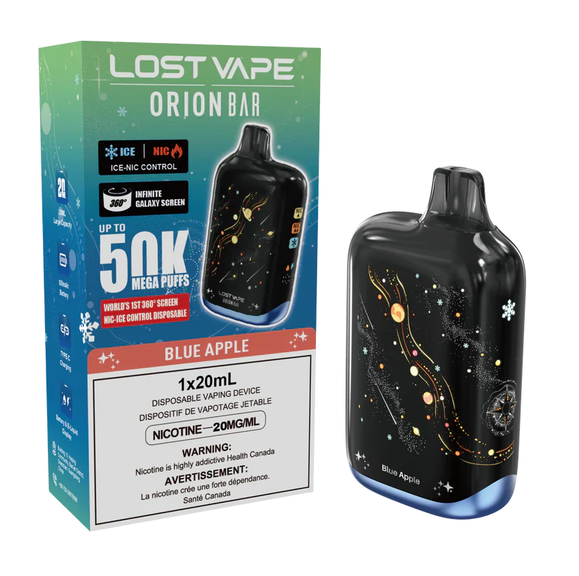 Lost Vape Orion Bar 50K - Blue Apple