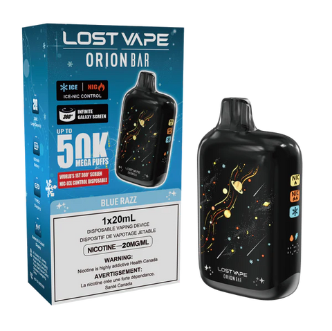 Lost Vape Orion Bar 50K - Blue Razz