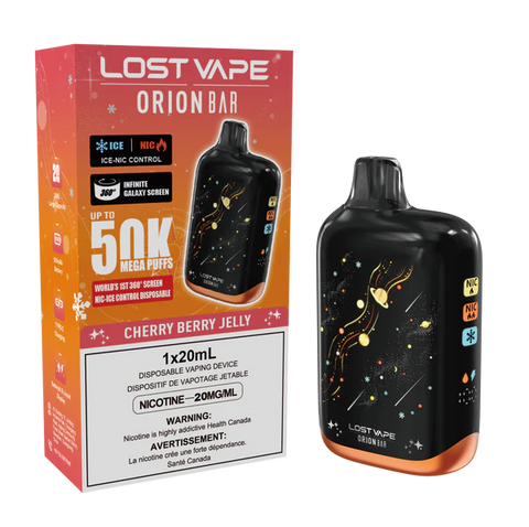 Lost Vape Orion Bar 50K - Cherry Berry Jelly