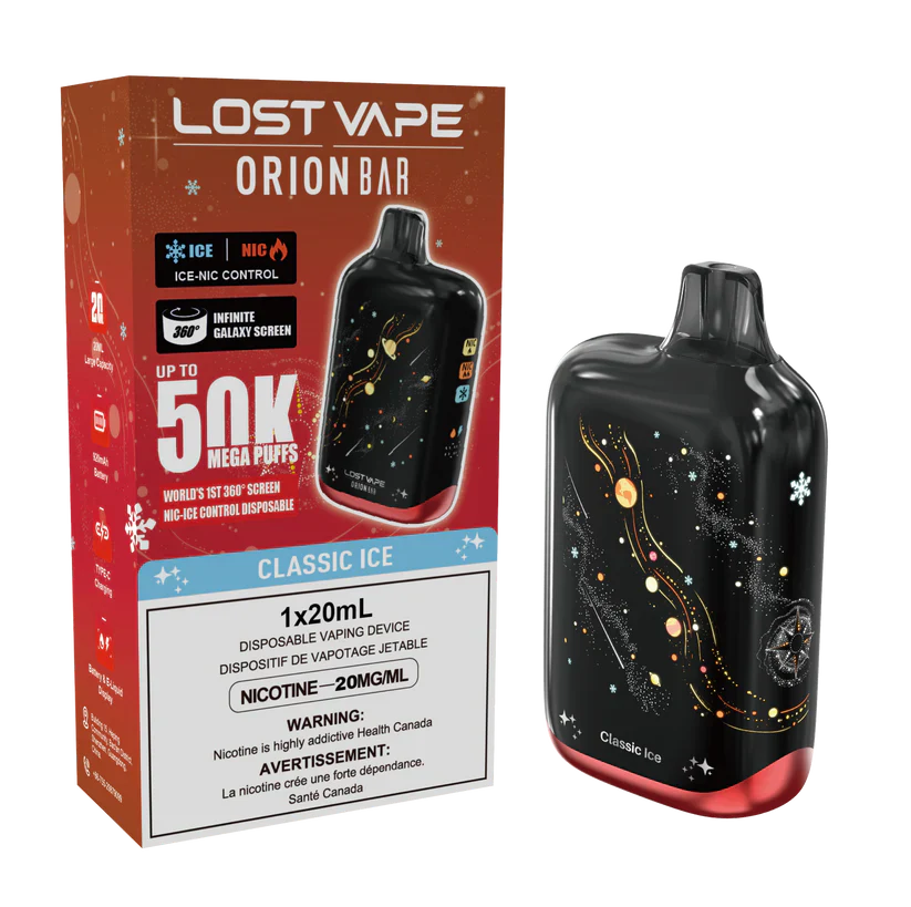 Lost Vape Orion Bar 50K - Classic Ice