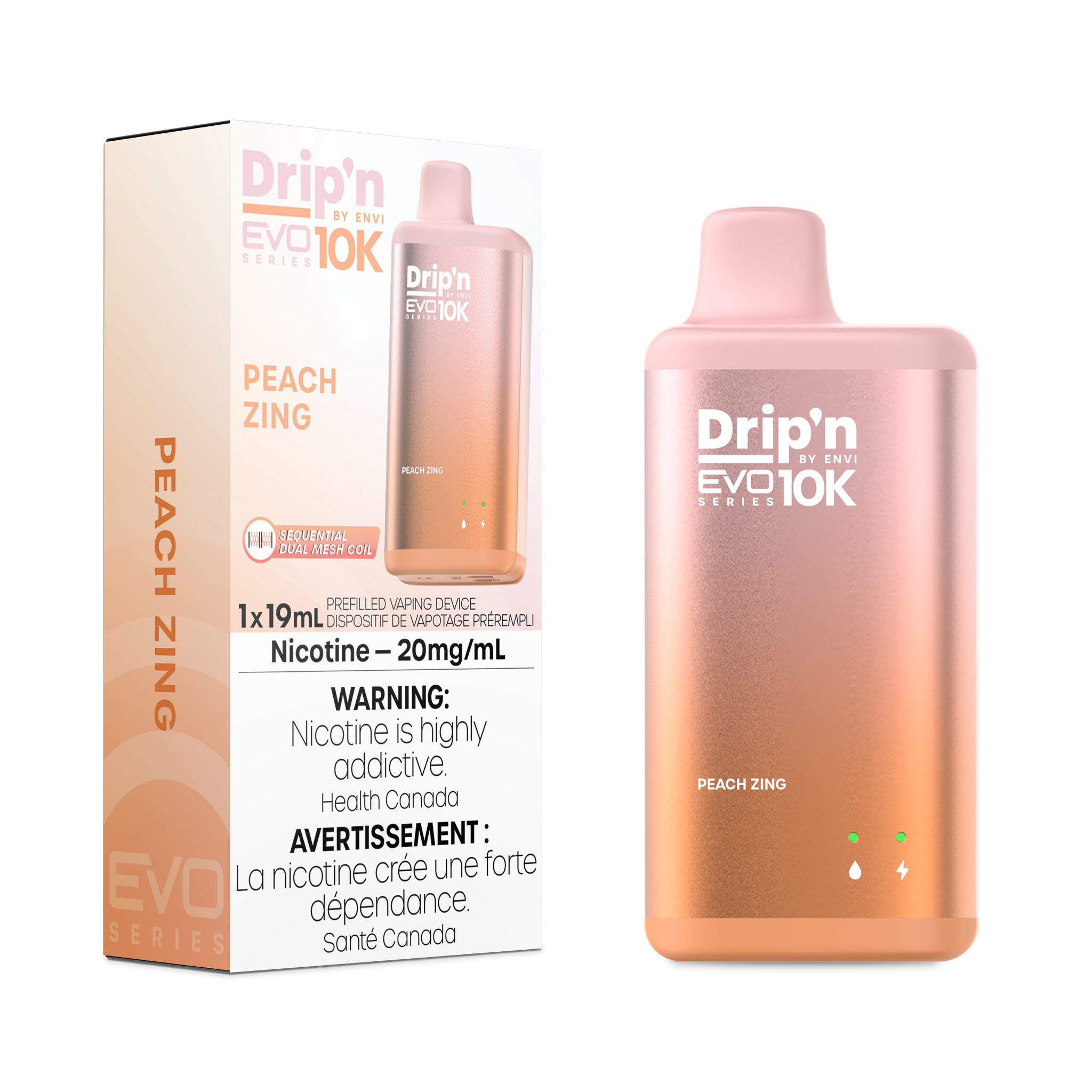Drip'n EVO 10K - Peach Zing