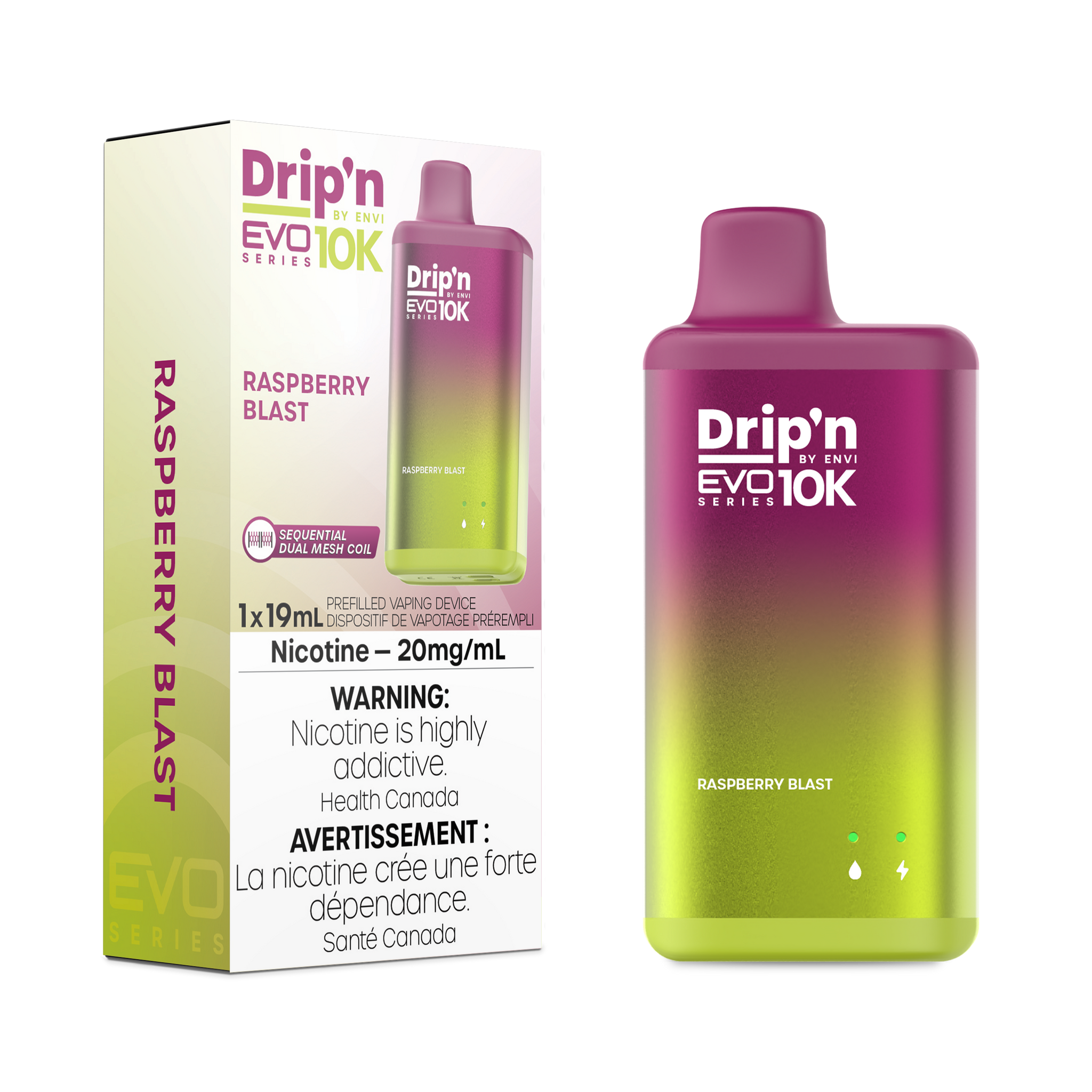 Drip'n EVO 10K - Raspberry Blast