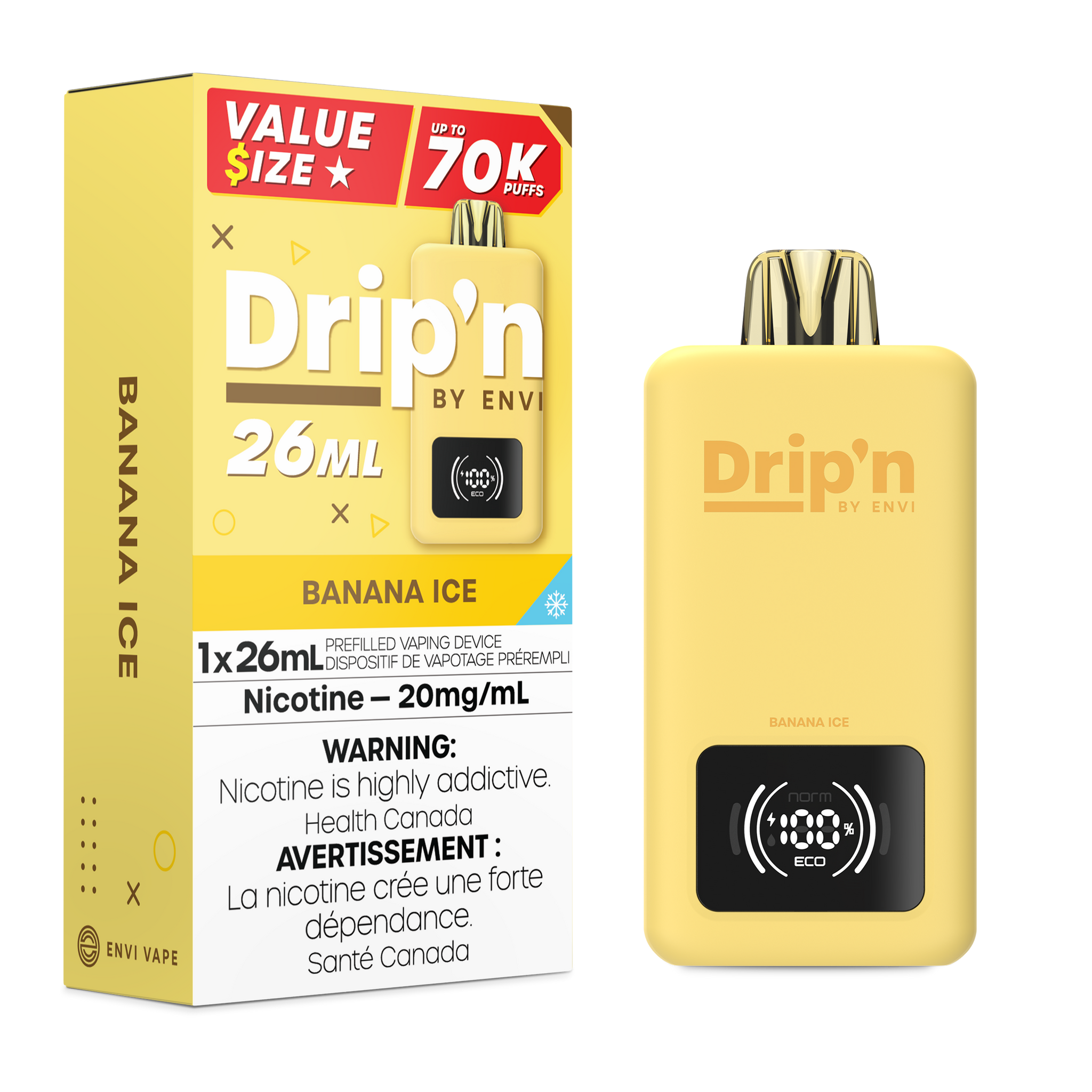 Drip'n 26mL - Banana Ice