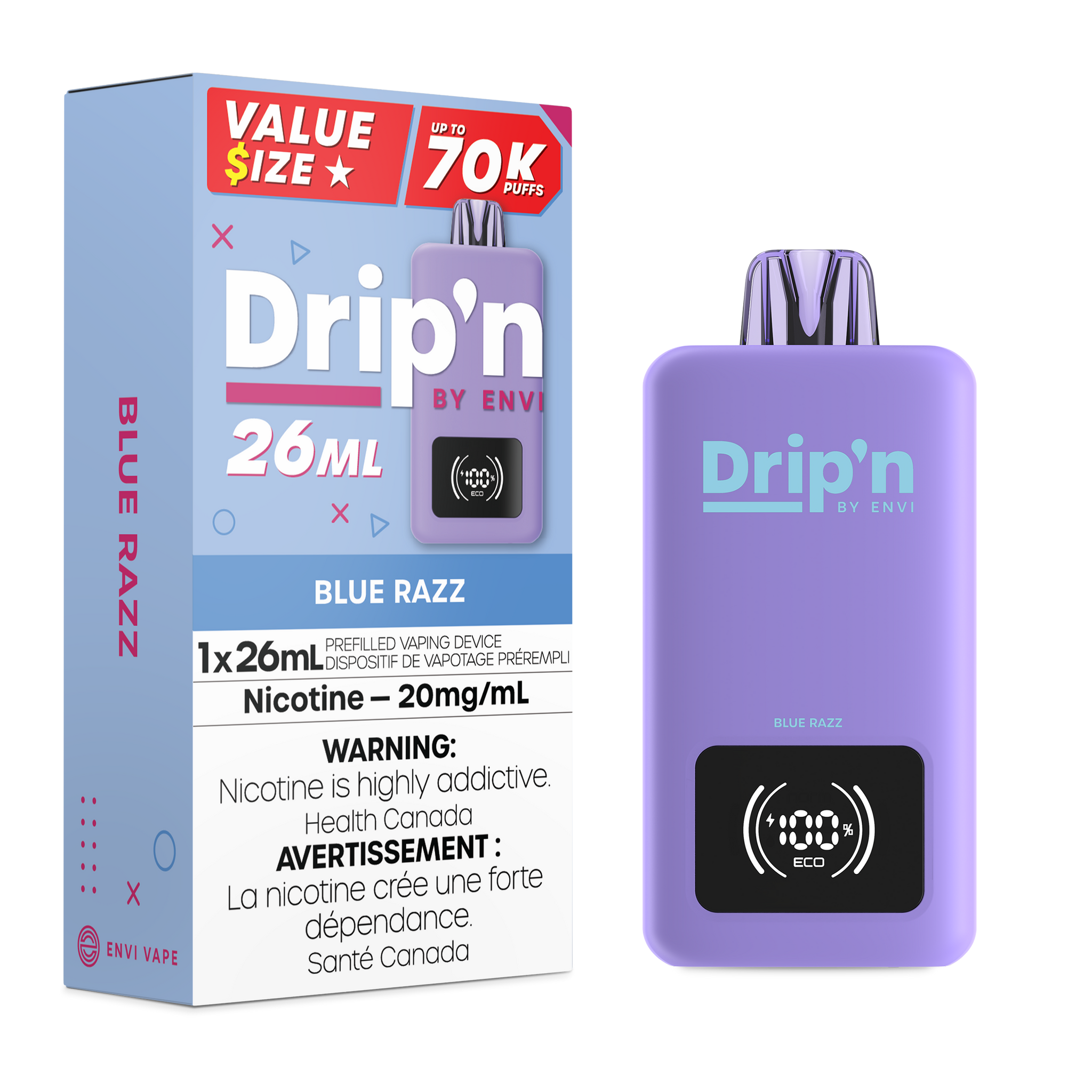 Drip'n 26mL - Blue Razz