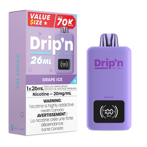 Drip'n 26mL - Grape Ice