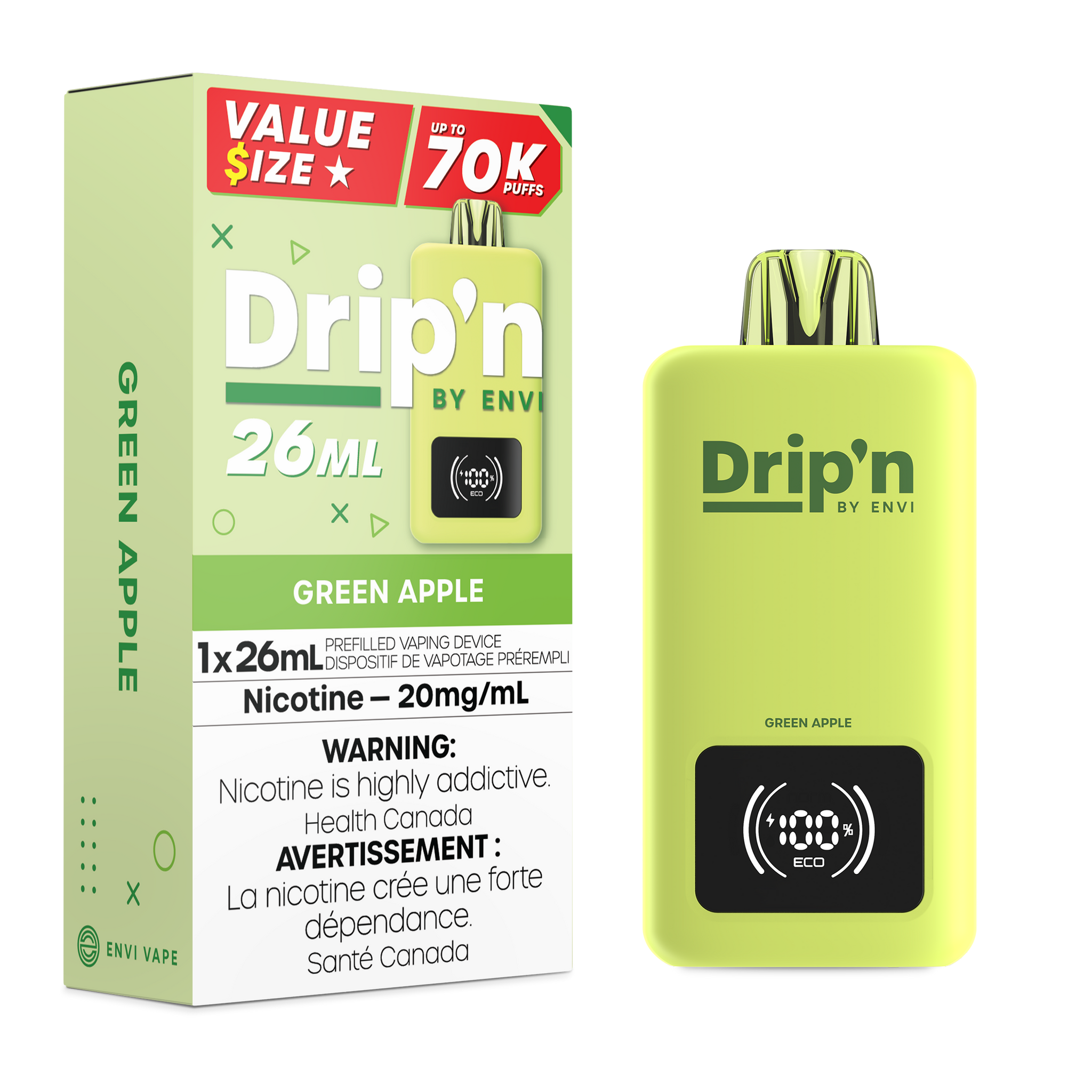 Drip'n 26mL - Green Apple