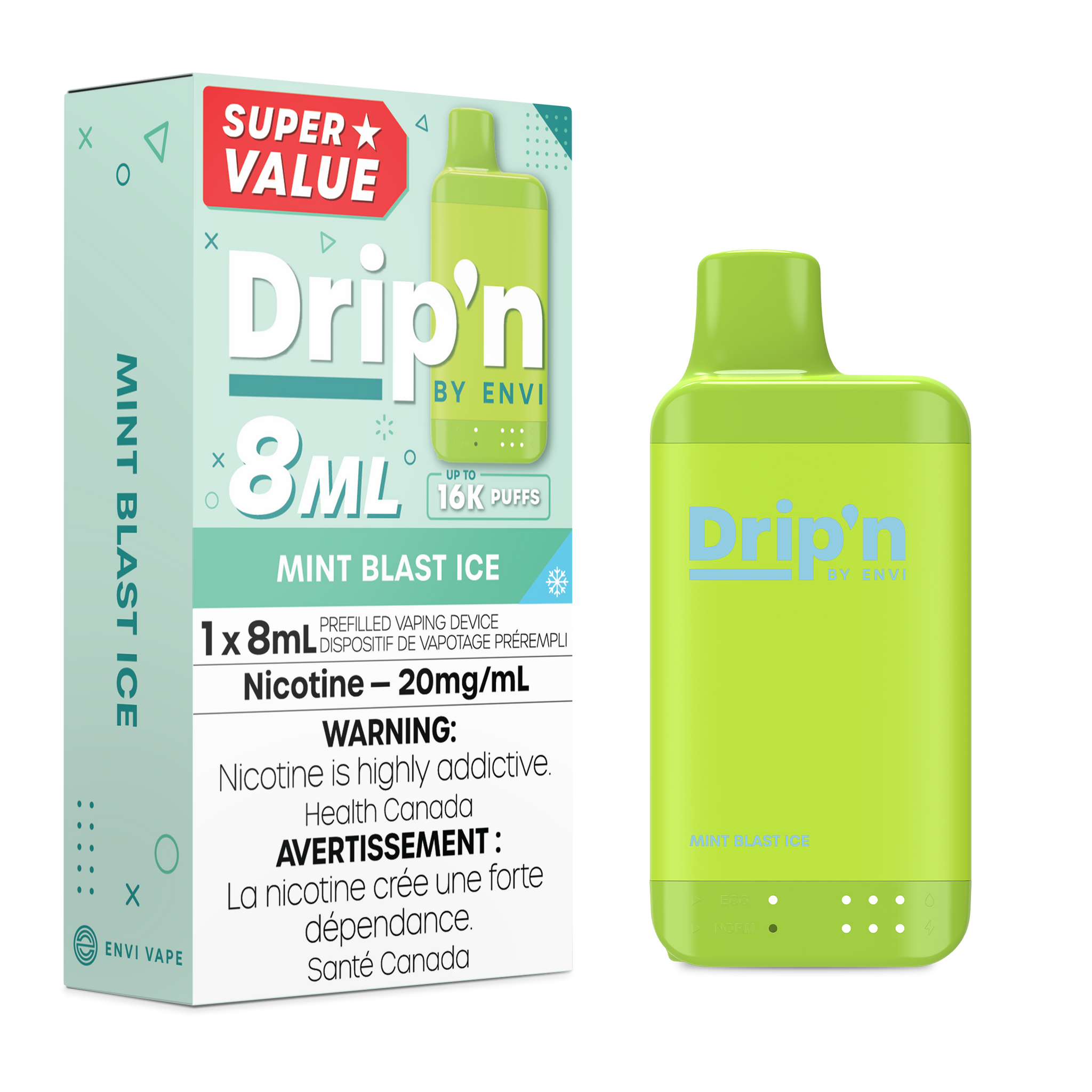 Drip'n 8mL - Mint Blast