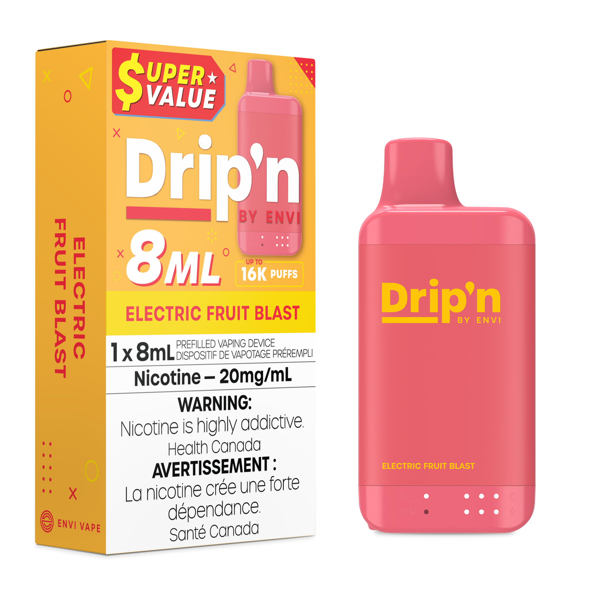 Drip'n 8mL - Electric Fruit Blast