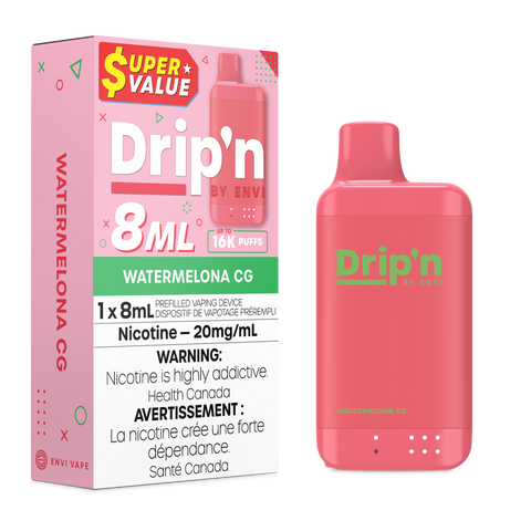 Drip'n 8mL - Watermelona CG