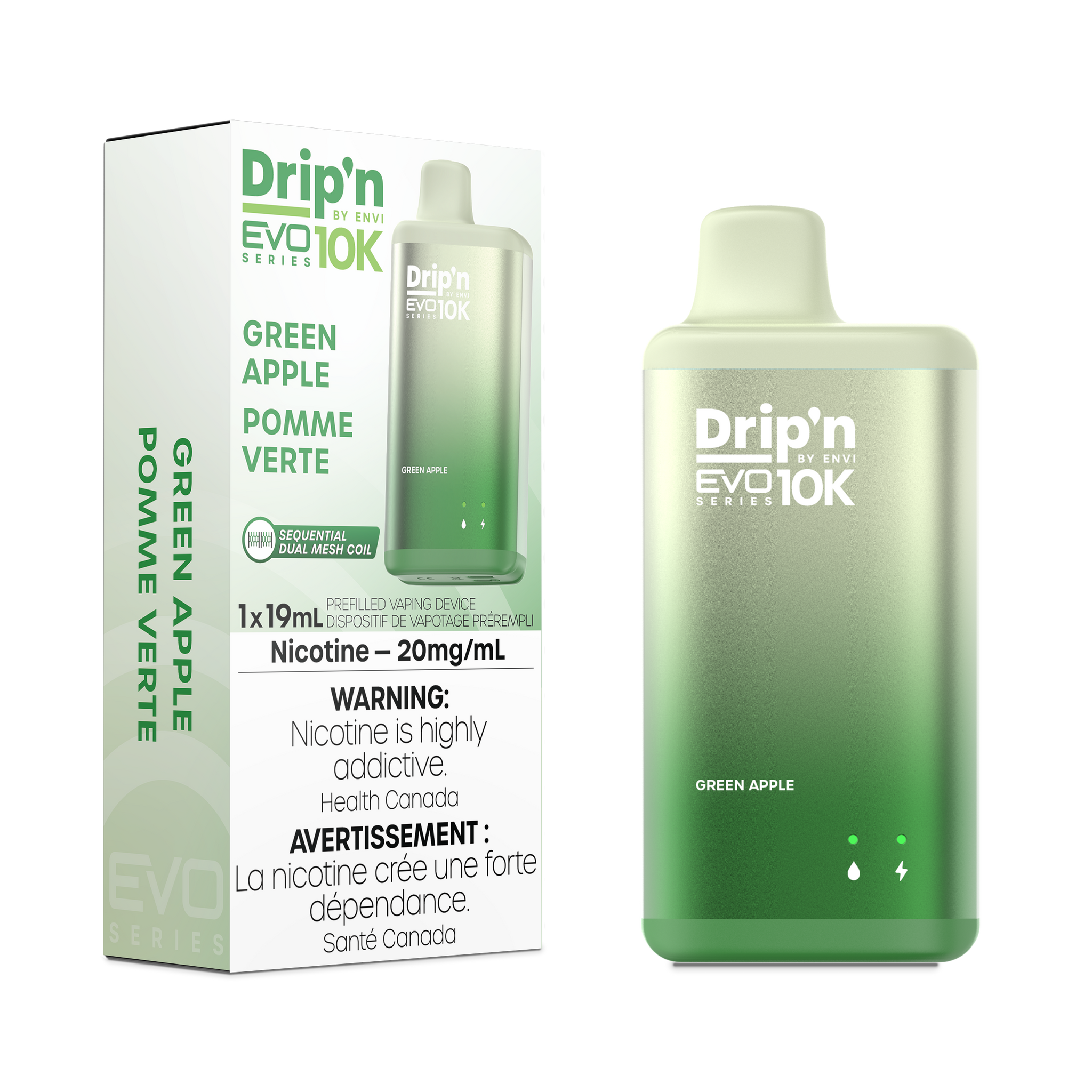 Drip'n EVO 10K - Green Apple