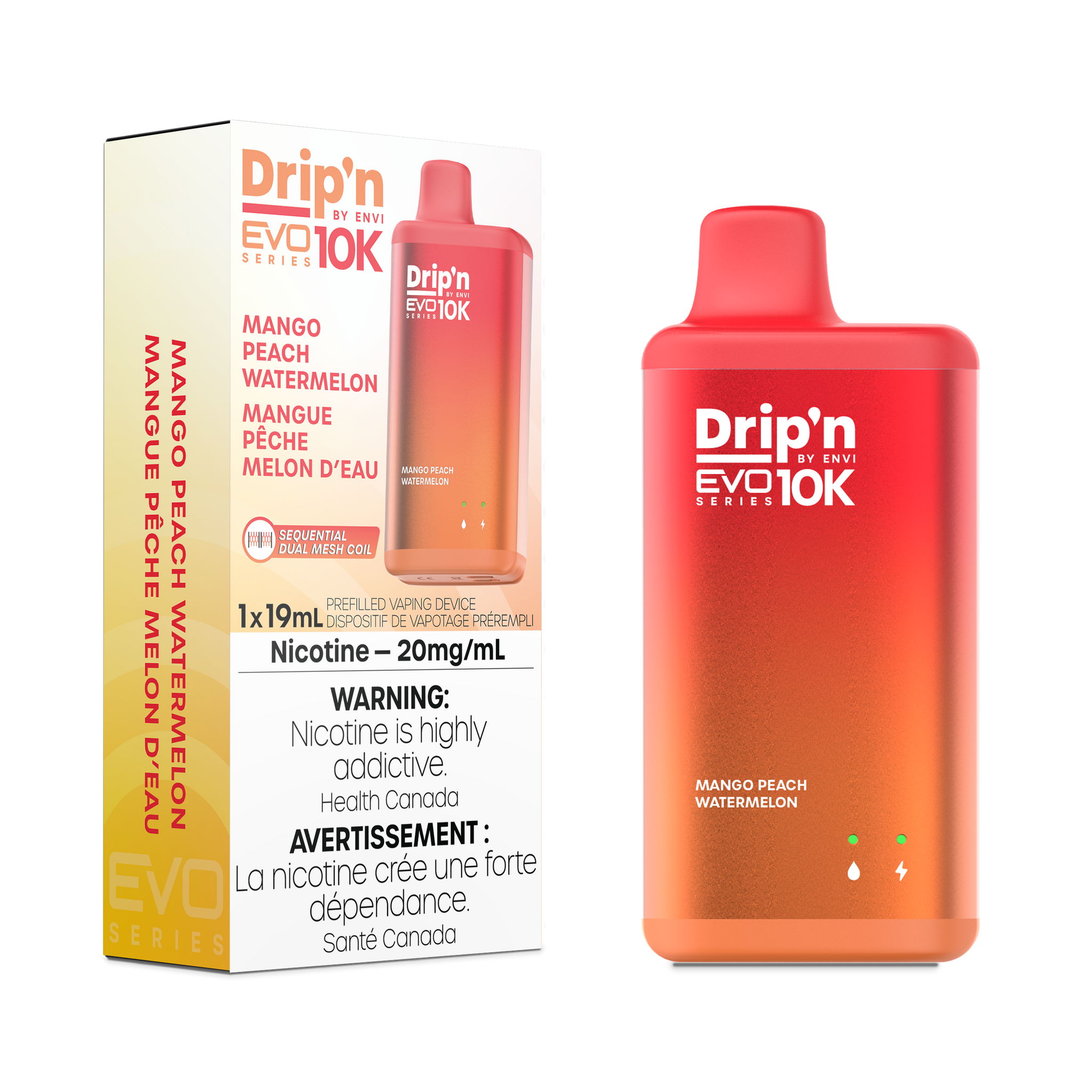 Drip'n EVO 10K - Mango Peach Watermelon
