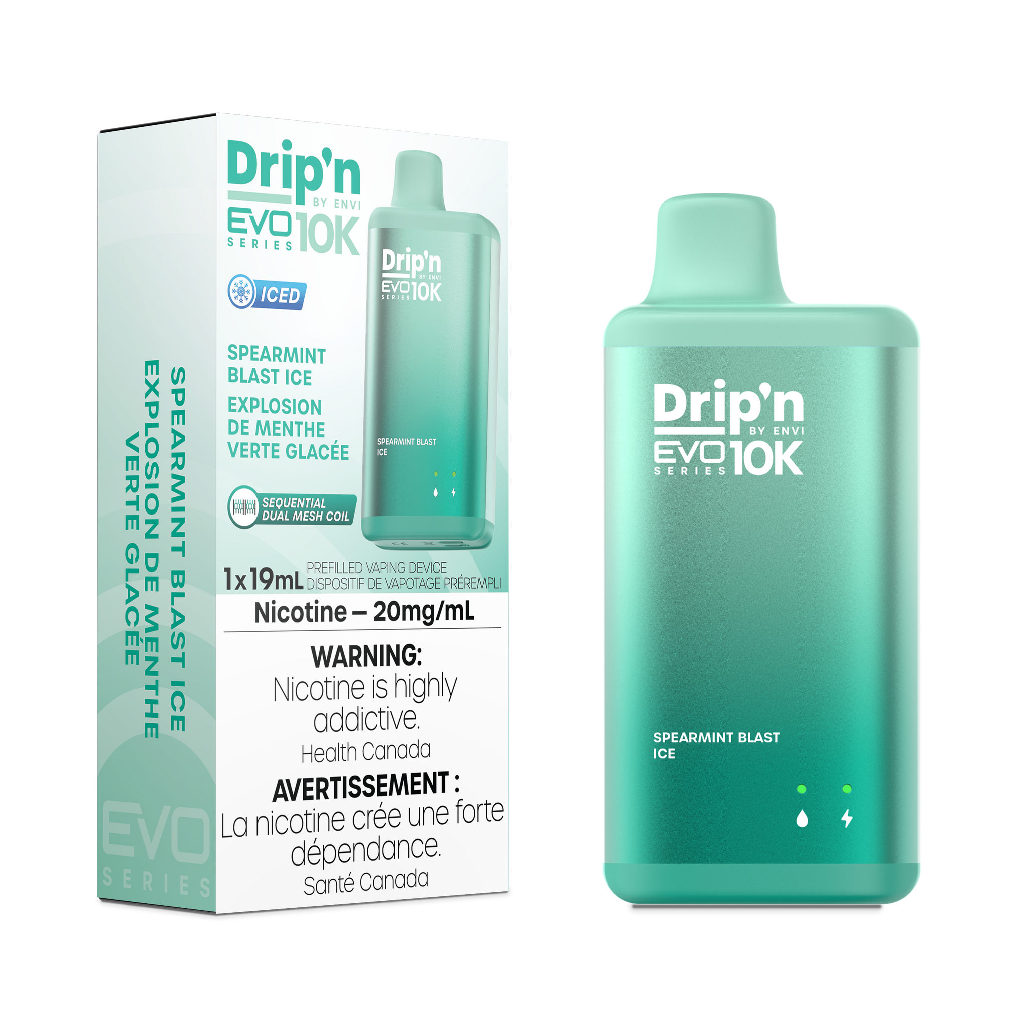 Drip'n EVO 10K - Spearmint Blast Ice