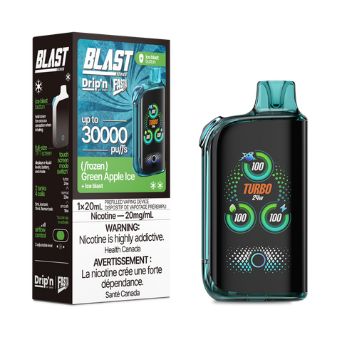 Drip'n Fasta Blasta 30K - Green Apple Ice