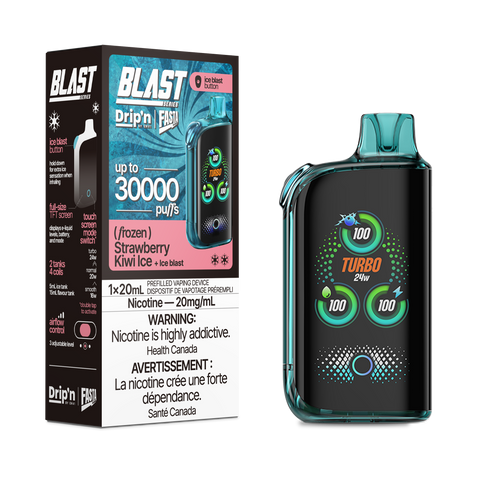 Drip'n Fasta Blasta 30K - Strawberry Kiwi Ice