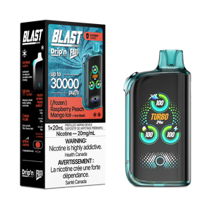 Drip'n Fasta Blasta 30K - Raspberry Peach Mango Ice