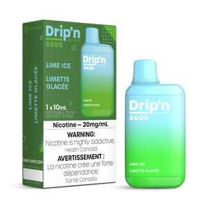 Drip'n 5000 Disposable by Envi - Lime Ice