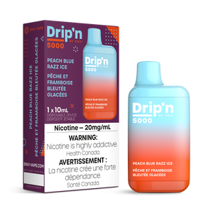 Drip'n 5000 Disposable by Envi - Peach Blue Razz Ice