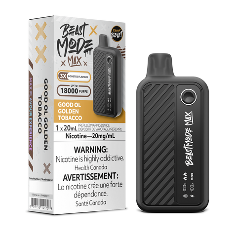 Flavour Beast BEAST MODE MAX - Good Ol Golden Tobacco