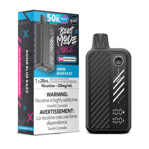 Flavour Beast BEAST MODE MAX 2 - Bomb Blue Razz