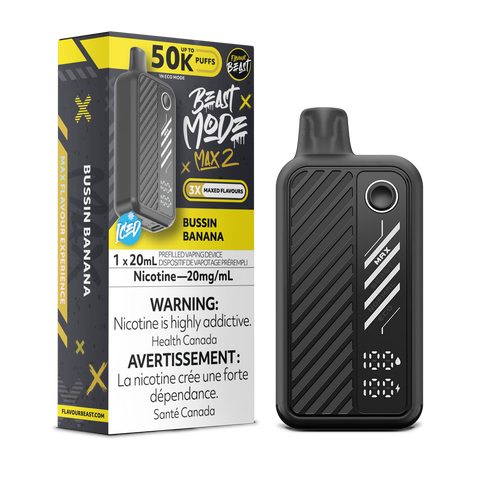Flavour Beast BEAST MODE MAX 2 - Bussin Banana Iced