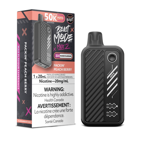 Flavour Beast BEAST MODE MAX 2 - Packin' Peach Berry