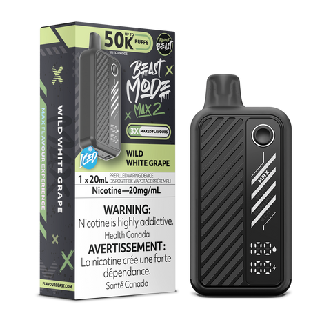 Flavour Beast BEAST MODE MAX 2 - Wild White Grape Iced