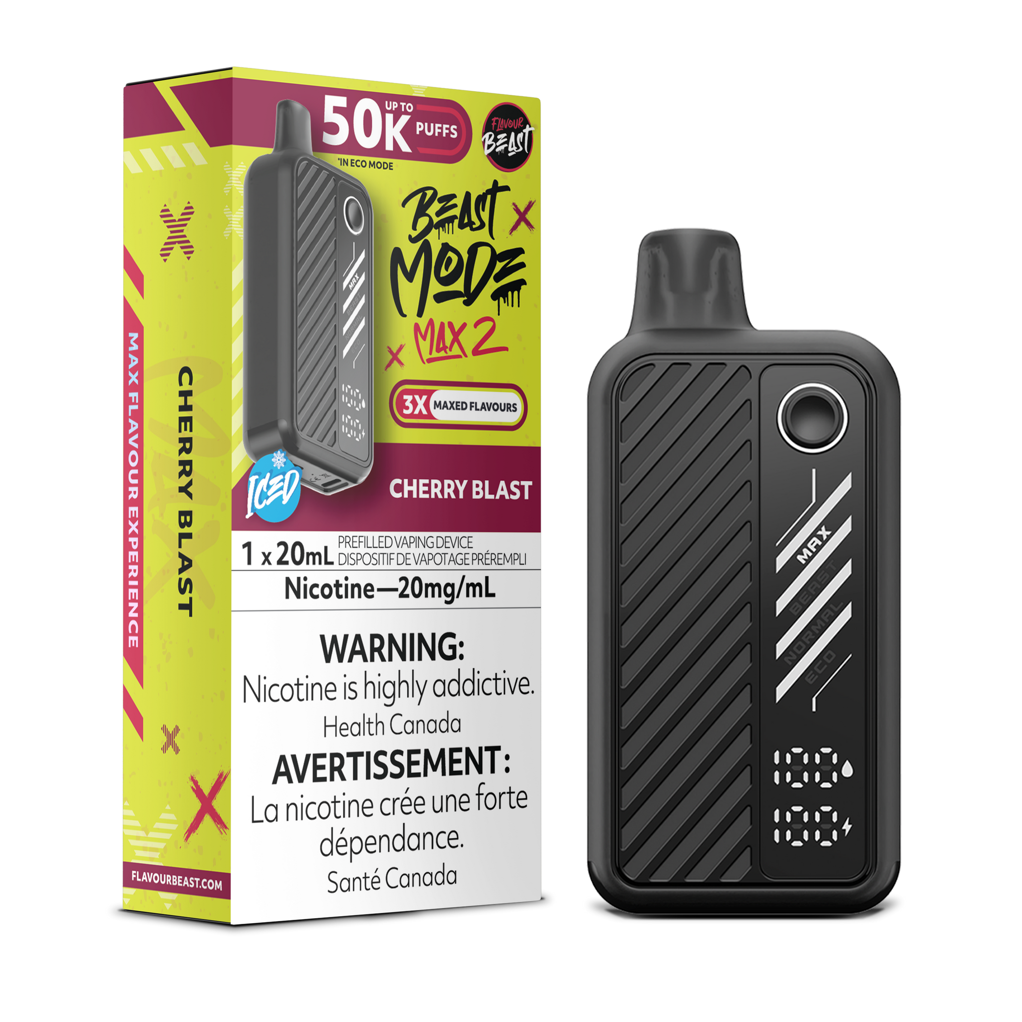 Flavour Beast BEAST MODE MAX 2 - Cherry Blast Iced
