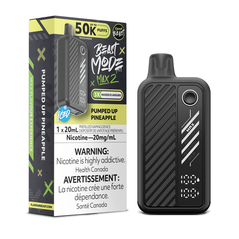 Flavour Beast BEAST MODE MAX 2 - Pumped Up Pineapple Iced