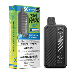 Flavour Beast BEAST MODE MAX 2 - Super Sour Blue Razz Iced