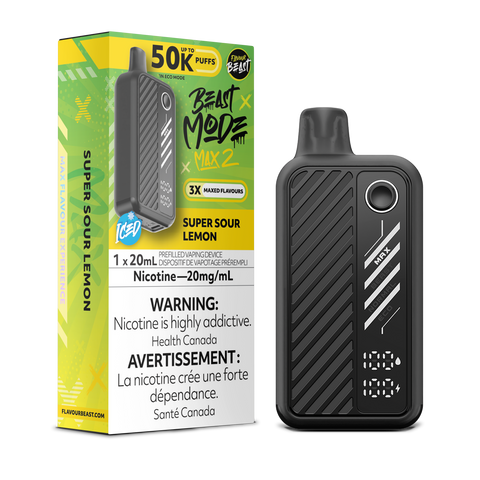 Flavour Beast BEAST MODE MAX 2 - Super Sour Lemon Iced