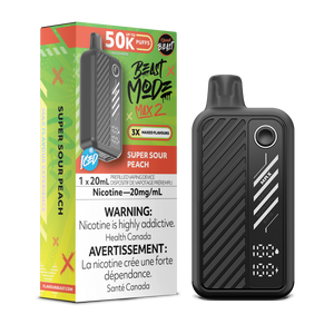 Flavour Beast BEAST MODE MAX 2 - Super Sour Peach Iced
