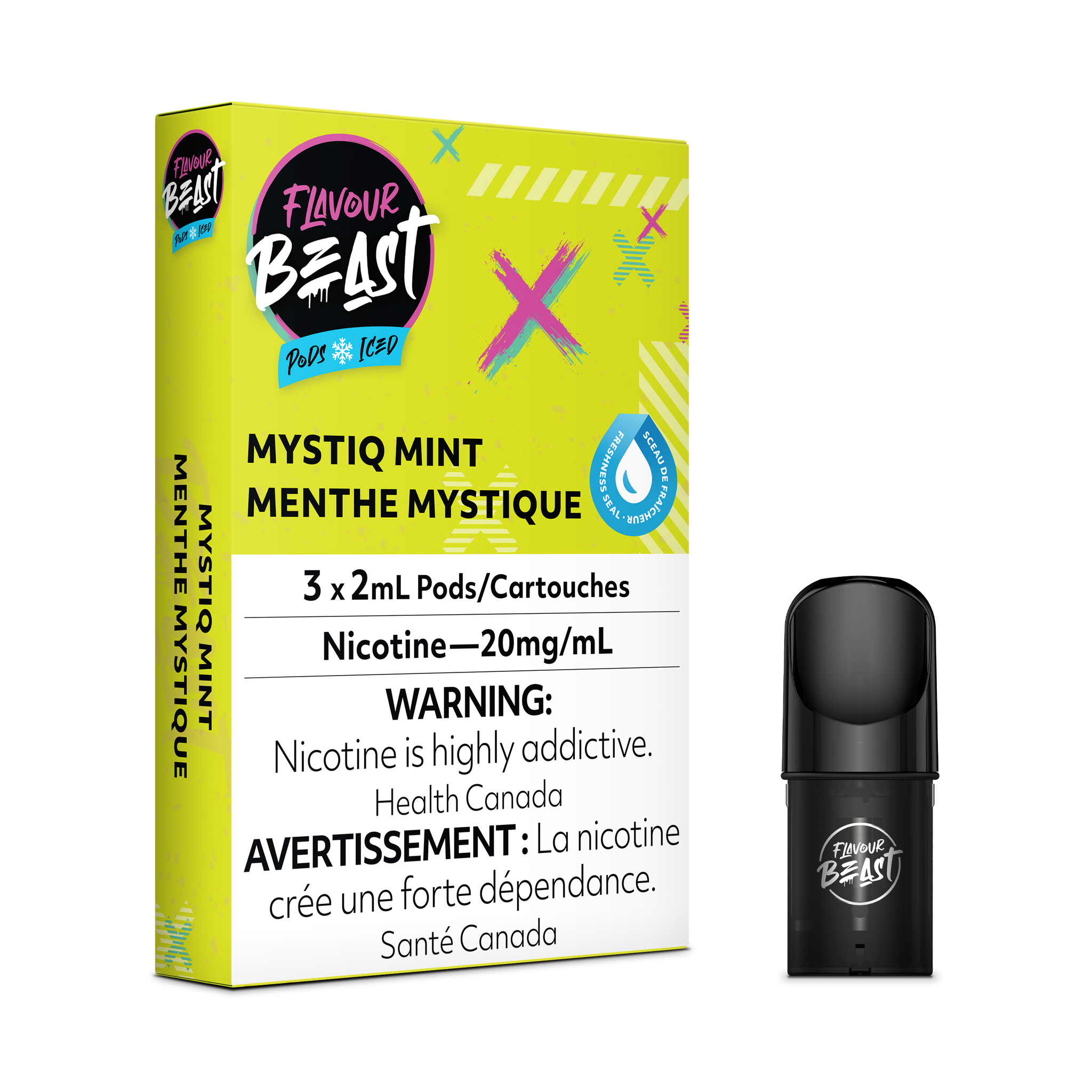 Flavour Beast Pod Pack - Mystiq Mint Iced