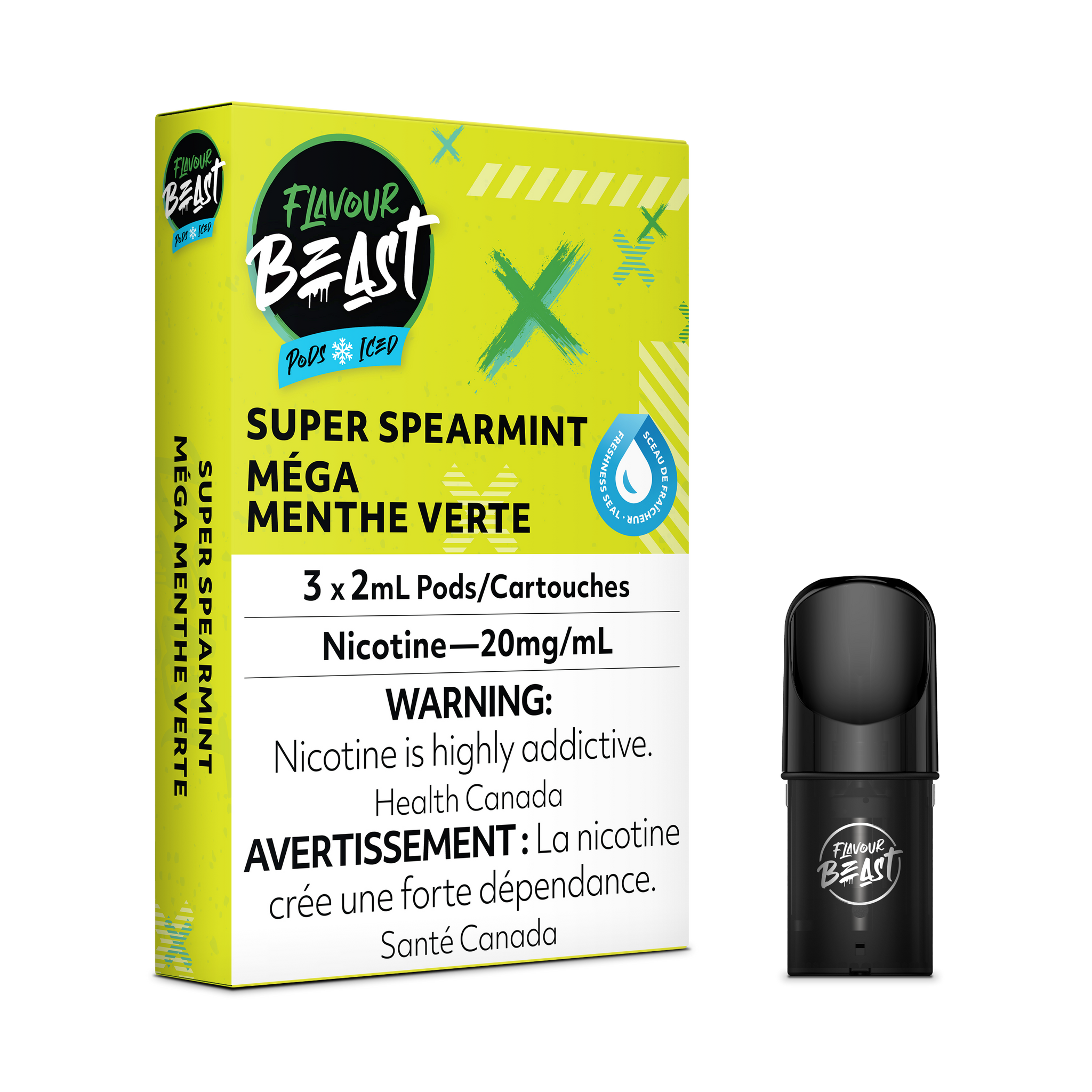 Flavour Beast Pod Pack - Super Spearmint