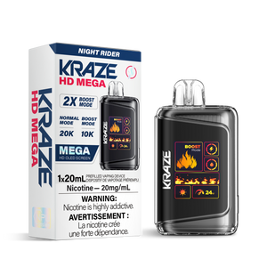 Kraze HD Mega 20K - Night Rider (BC & SK ONLY)