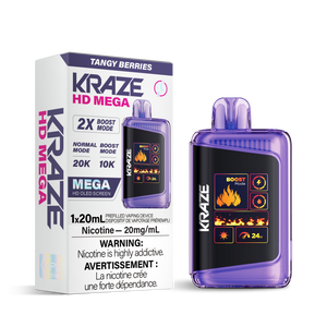 Kraze HD Mega 20K - Tangy Berries (BC & SK ONLY)