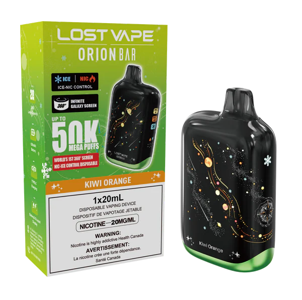 Lost Vape Orion Bar 50K - Kiwi Orange