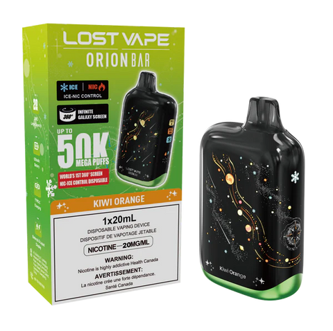 Lost Vape Orion Bar 50K - Kiwi Orange