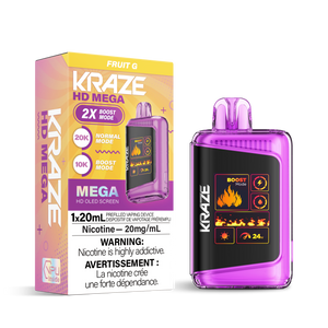 Kraze HD Mega 20K - Fruit G (BC & SK ONLY)