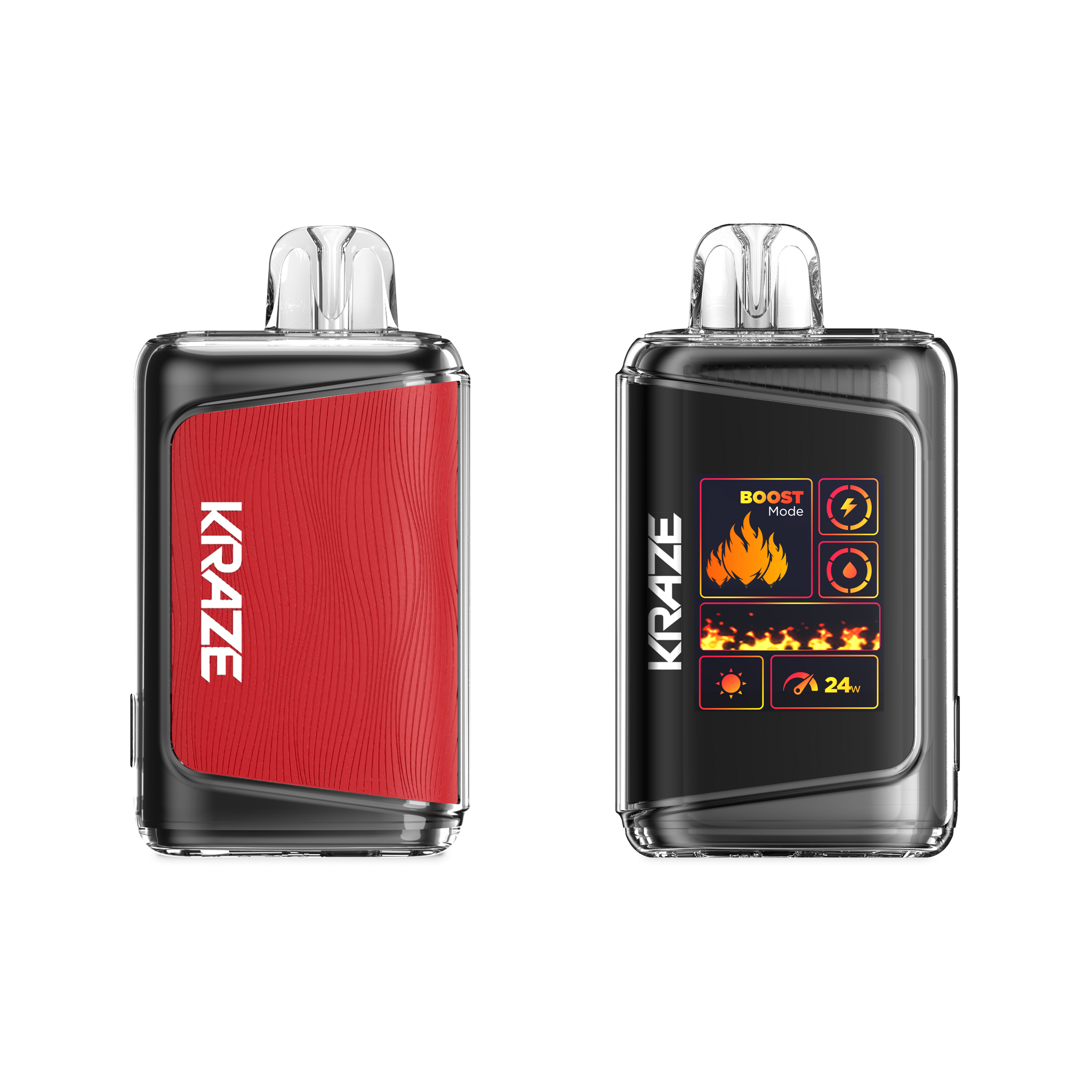 Kraze HD Mega 20K - Red Classic Ice