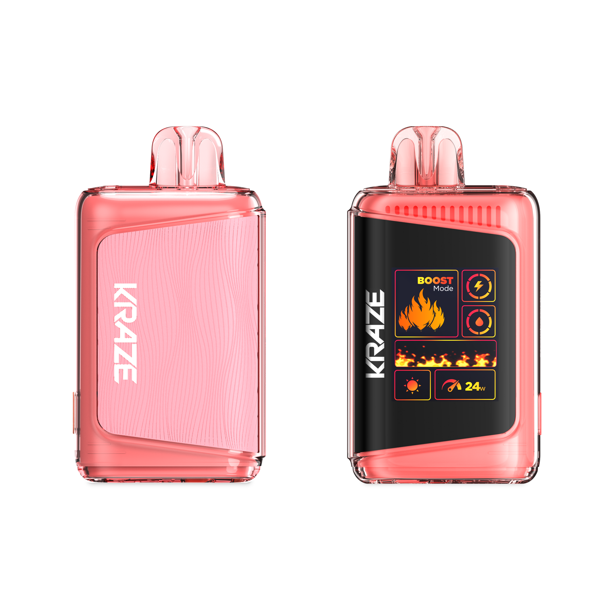 Kraze HD Mega 20K - Strawberry Swirl Ice