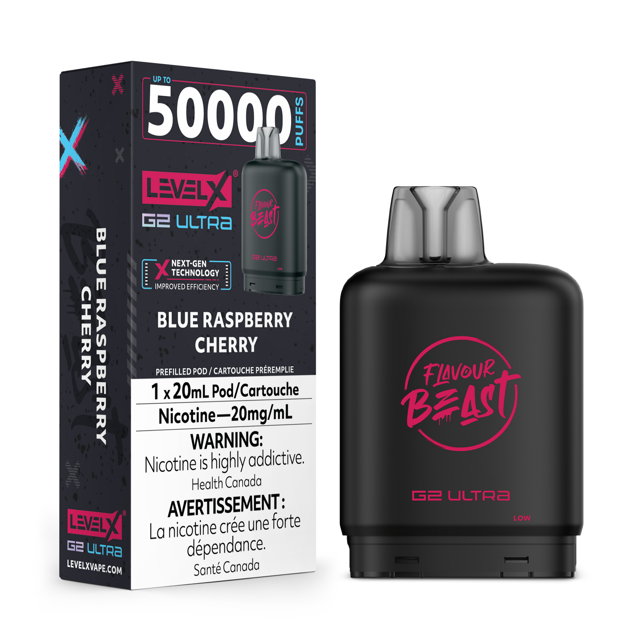 Level X Flavour Beast G2 ULTRA - Blue Raspberry Cherry