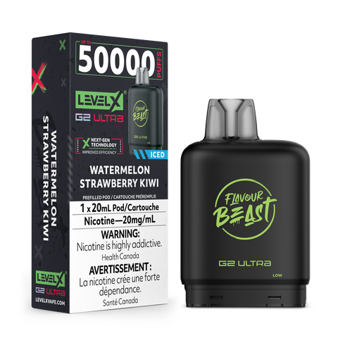 Level X Flavour Beast G2 ULTRA - Watermelon Strawberry Kiwi Iced