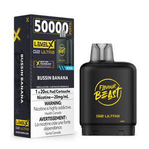 Level X Flavour Beast G2 ULTRA - Bussin' Banana Iced