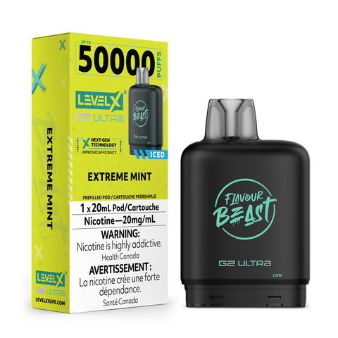 Level X Flavour Beast G2 ULTRA - Extreme Mint Iced
