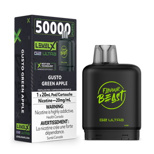 Level X Flavour Beast G2 ULTRA - Gusto Green Apple